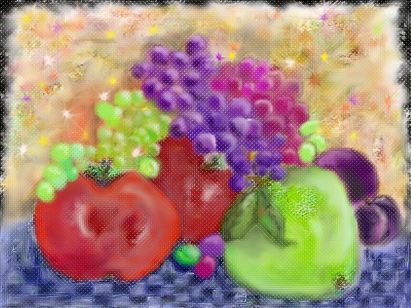 Fruit in Pastels
