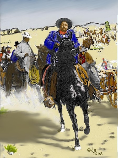 He Rode a  Black Horse
