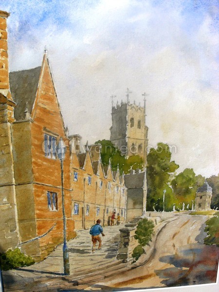 Chipping Campden, Oxfordshire....(watercolour)