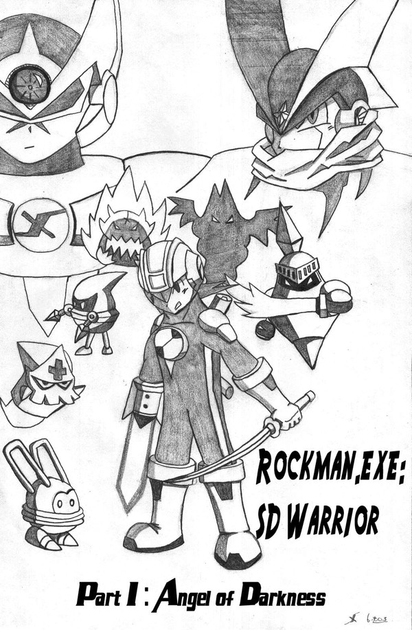 Rockman.exe Manga Cover
