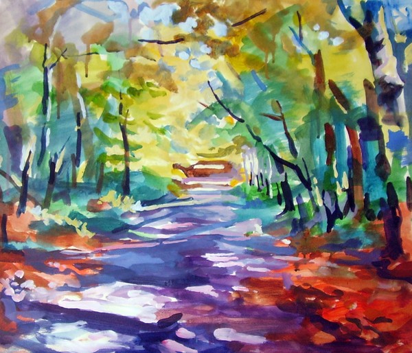 The Sunlit Road SOLD