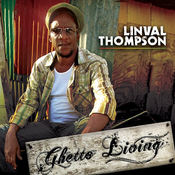 Linval Thompson - 'Ghetto Living' [Album Cover]
