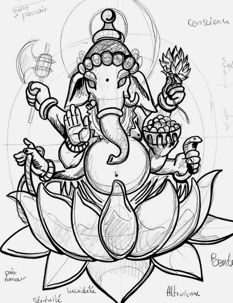 Ganesh Sketch 02