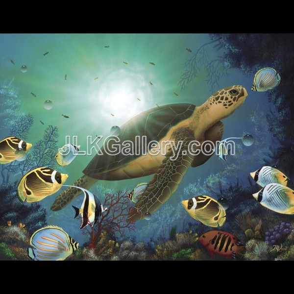 Enchanted Sea Turtle