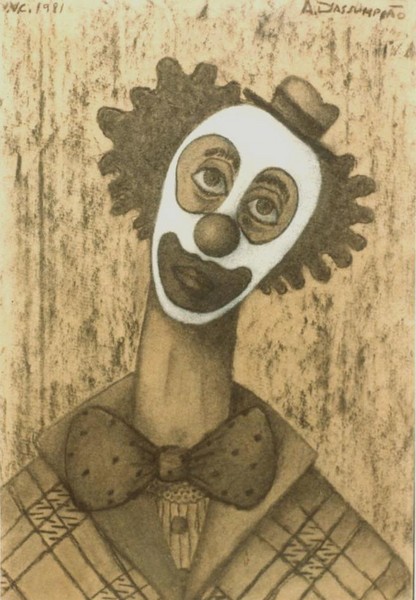 The sad clown