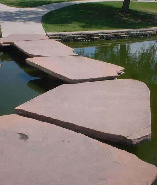 Stepping Stones Across the Water