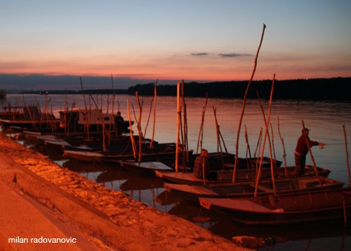 Night Fishing on the Danube River