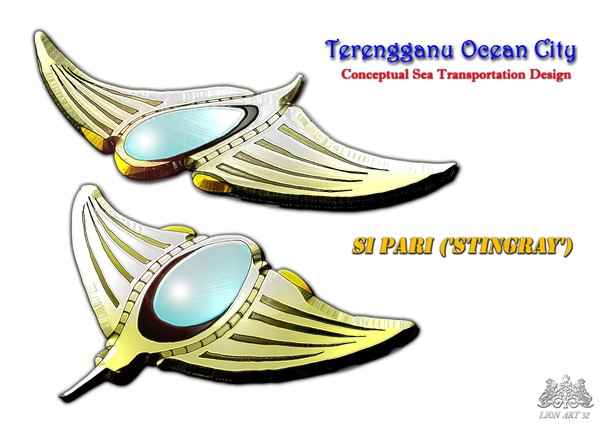 Futuristic Oceanic Vehicles - The Stingray