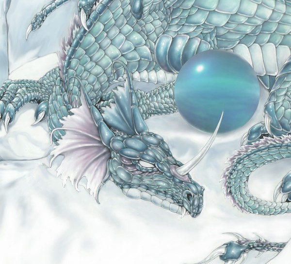 Ice Dragon (detail)