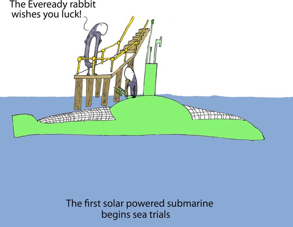 solar powered submarine