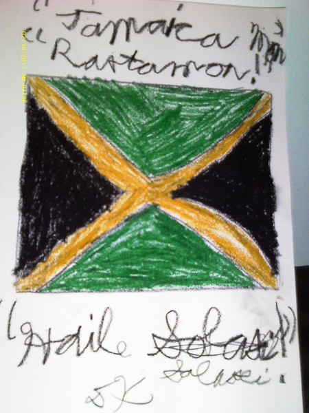 The Jamaican Flag Surrounded by praise for it