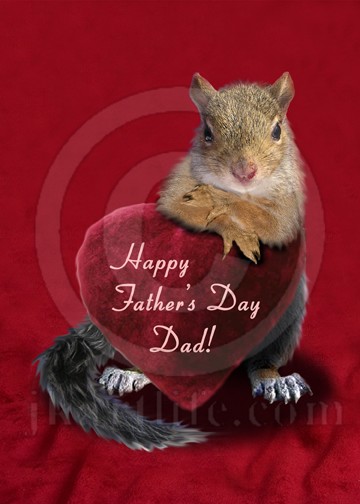 Father's Day Dad Squirrel 906839
