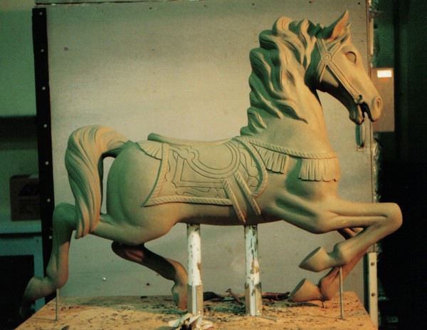 Carousel Horse, side view