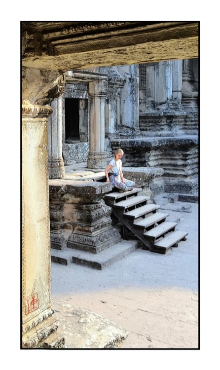 Meditation in Angkor