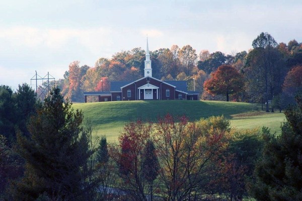 Church off the Blue Ridge Parkway
