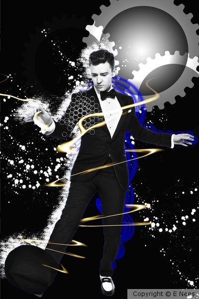 Justin Timberlake Laser