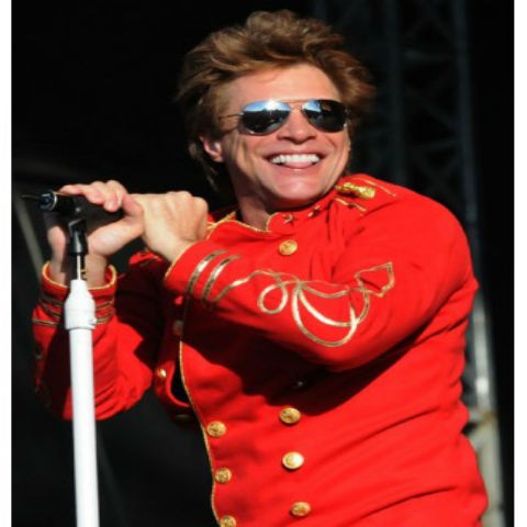 Jon Bon Jovi Red Jacket