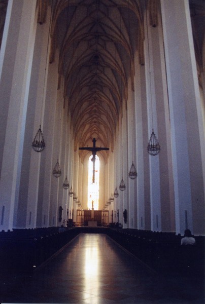 Church Interior in Prague