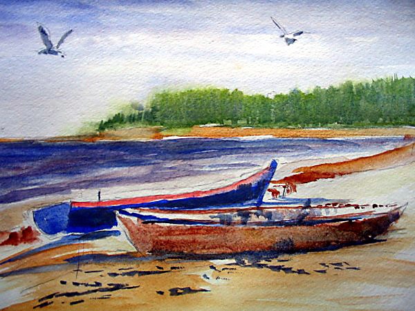 BOATS AT SHORE