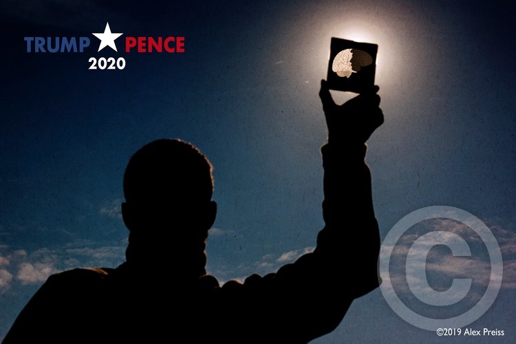 Trump + Pence 2020. Total Eclipse Of The Mind.