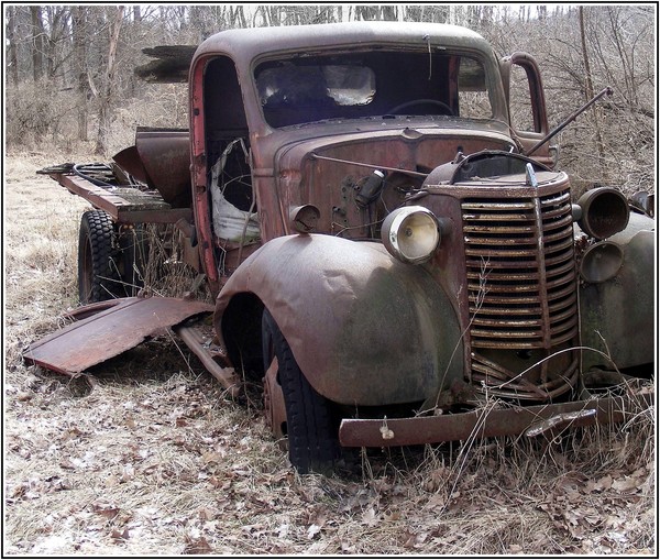 Old And Rusty Truck