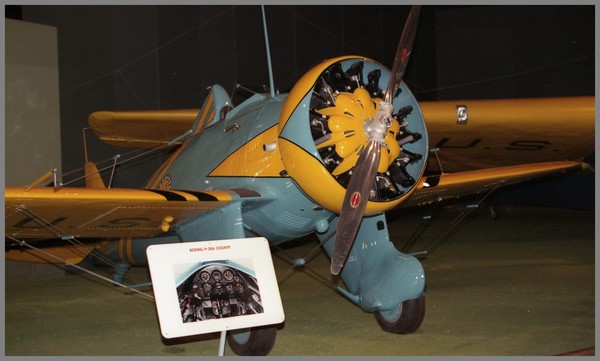 BOEING P-26A FIGHTER PLANE (1920'S)