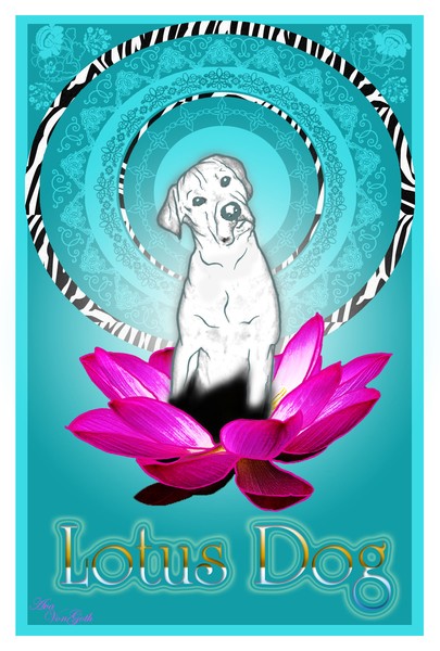 lotus dog band poster