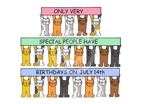 Special people born on July14th