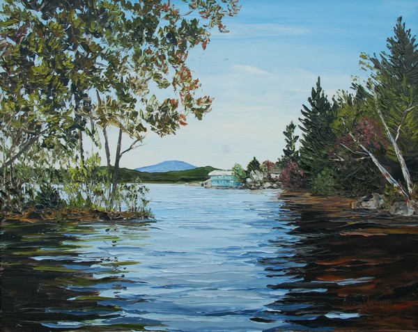 Boat Launch at Blodgett's Landing by Alison Vernon