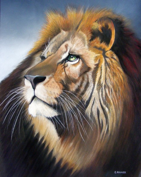 Pastel Lion