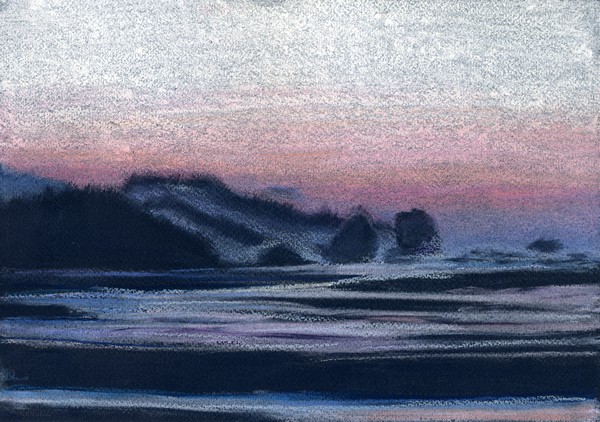 Twilight ocean
