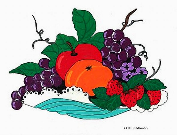 fruit paintings