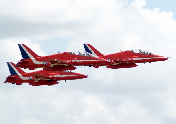 Red Arrows at RIAT 2010