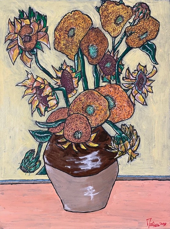 Van Gogh’s Sunflowers Reimagined