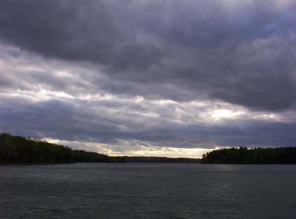 Maine Landscape: Days End