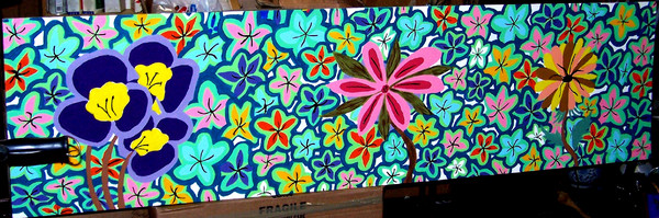 Flower Power Mural