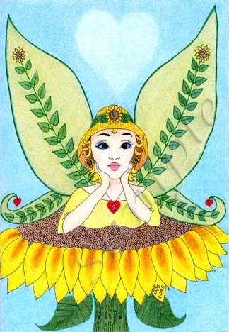 Sunflower Faerie