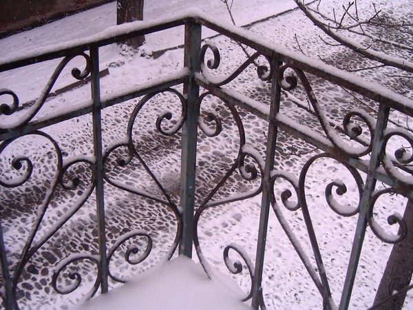 Late snow in Tbilisi