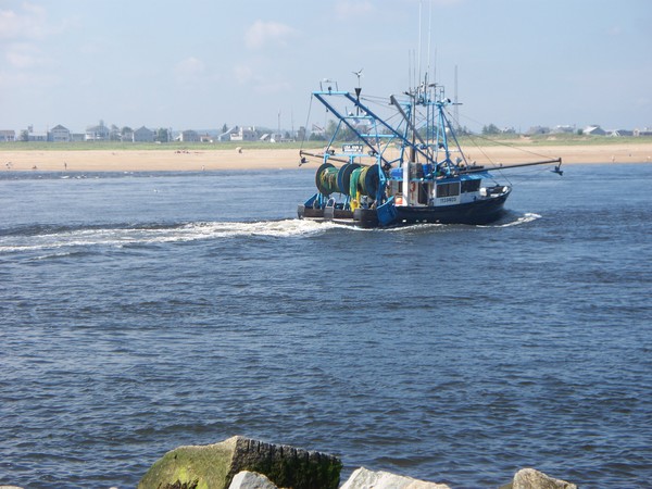 commercial fishing boat