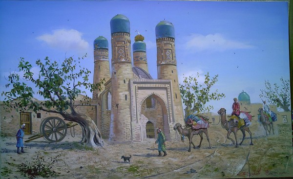 village in uzbekistan 