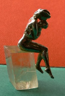 Mother.. silver figurine..
