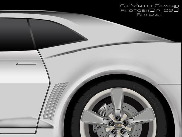 Chevrolet Camero - Adobe Photoshop