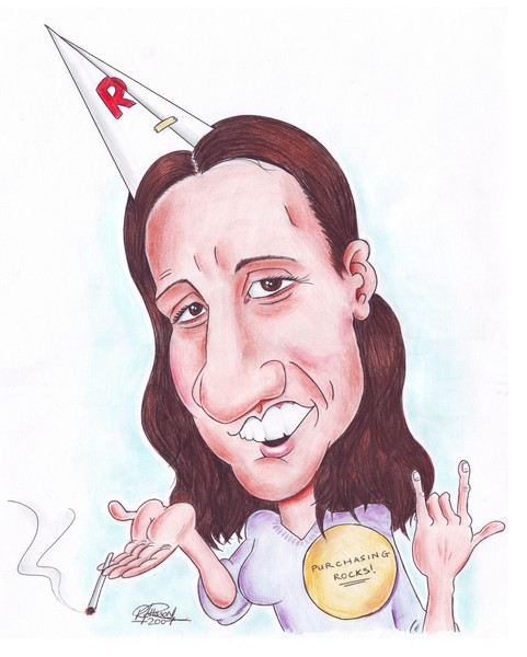 Valeria Ronco Caricature