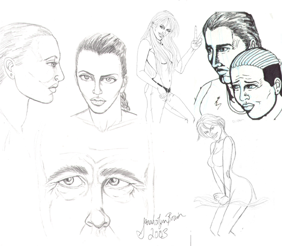Various Character Sketches