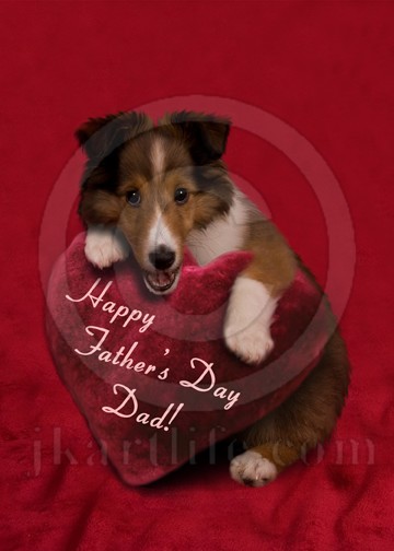 Father's Day Dad Puppy 925570