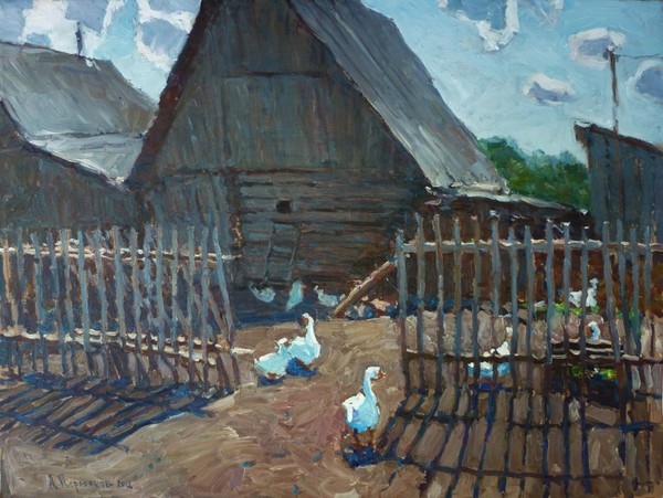 Poultry yard. Ust-Kachka