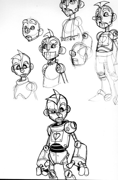 Pinokeo concept sketches