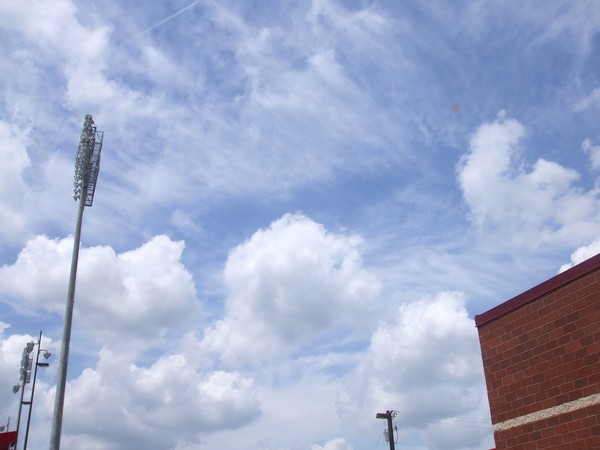 Stadium clouds