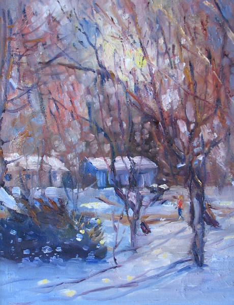 Brandon Sketch ---- A winter morning