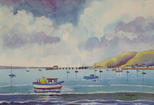 Boats in Mumbles Bay